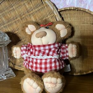 😄1985 Furskins plush stuffed bear